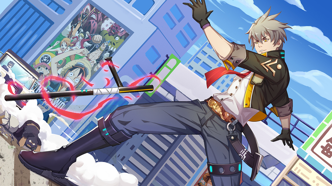 警察少年|插画|游戏原画|橙橙good4u_原创作品-站酷zcool