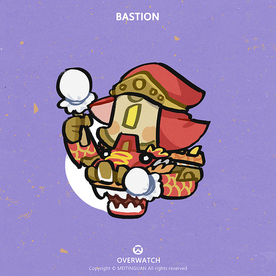 守望先锋勤牛耕春q版头像