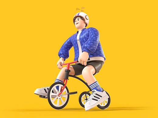 C4D人物习作_Vol.1