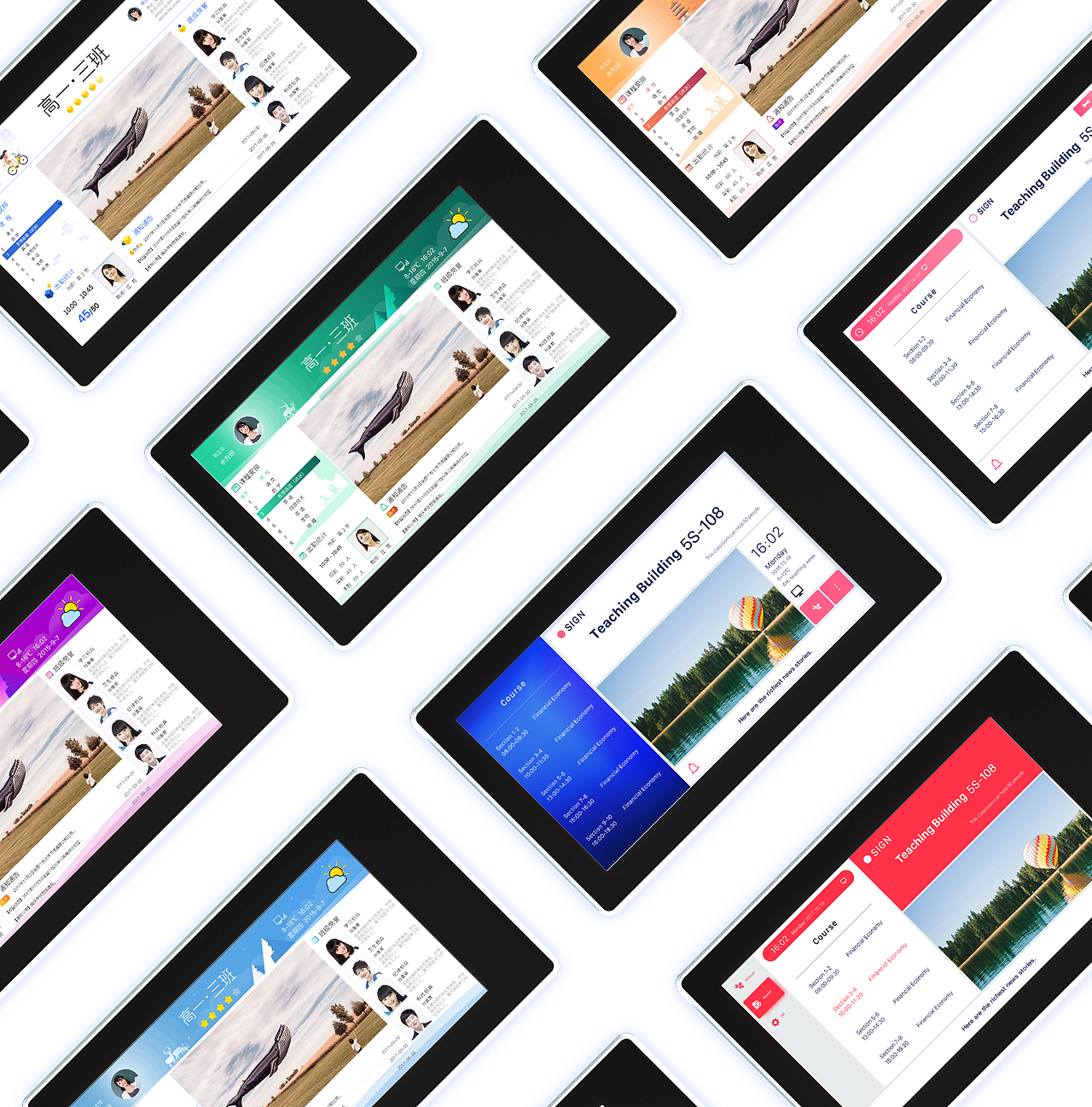 電子班牌（圖ZMTI5Njk4MTAw） - 主題/皮膚 - 站酷設計師落坨翔子原創(chuàng)素材 - 站酷ZCOOL