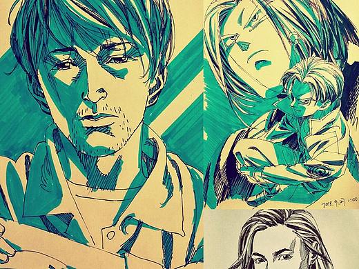 有纸单稿习作集（个人主页-ZMzc1MjU3MDg=） - 其他动漫 - 站酷设计师自然笔触原创素材 - 站酷ZCOOL