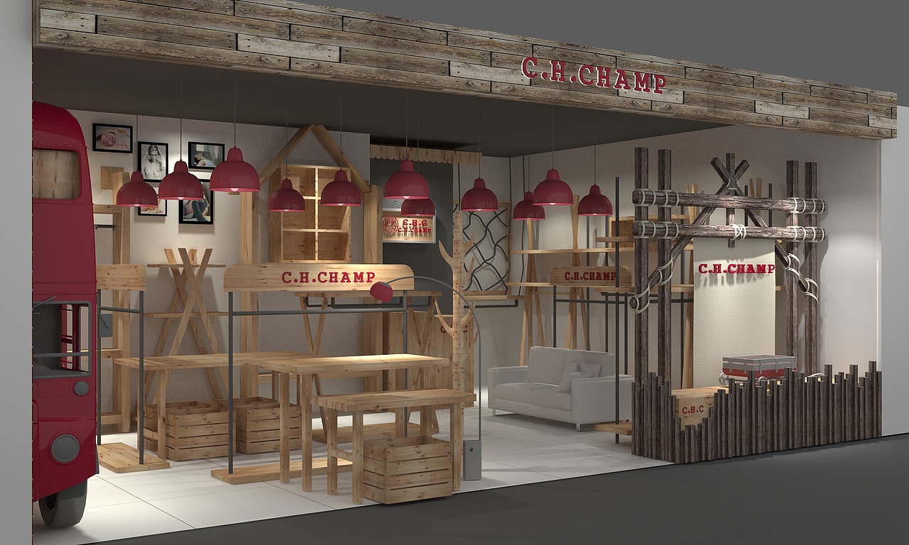 日本童装品牌店设计（图ZMjA5ODA0NzIw） - 其他空间 - 站酷设计师han113745451原创素材 - 站酷ZCOOL