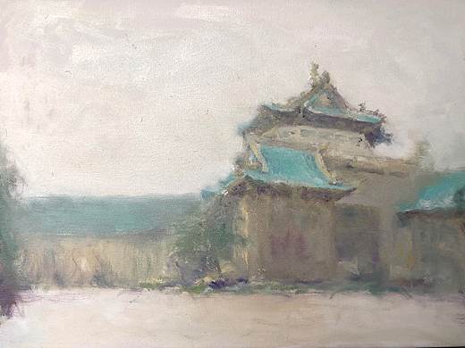 写生——武汉大学（个人主页-ZNDcwNDQyNjA=） - 绘画 - 站酷设计师黄不紫原创素材 - 站酷ZCOOL