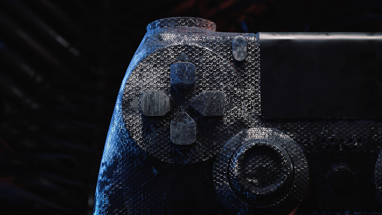 Cinema-4D 脏旧渲染练习