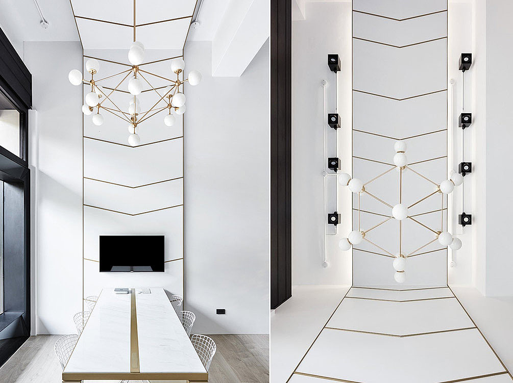 100平创意设计公司办公室装修设计实景图