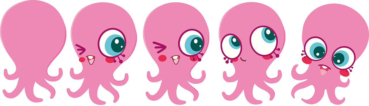 Coral Pixie珊瑚宝宝家族IP吉祥物动漫卡通形象（图ZMjcwMTc1MDc2） - 其他动漫 - 站酷设计师albee521chris原创素材 - 站酷ZCOOL