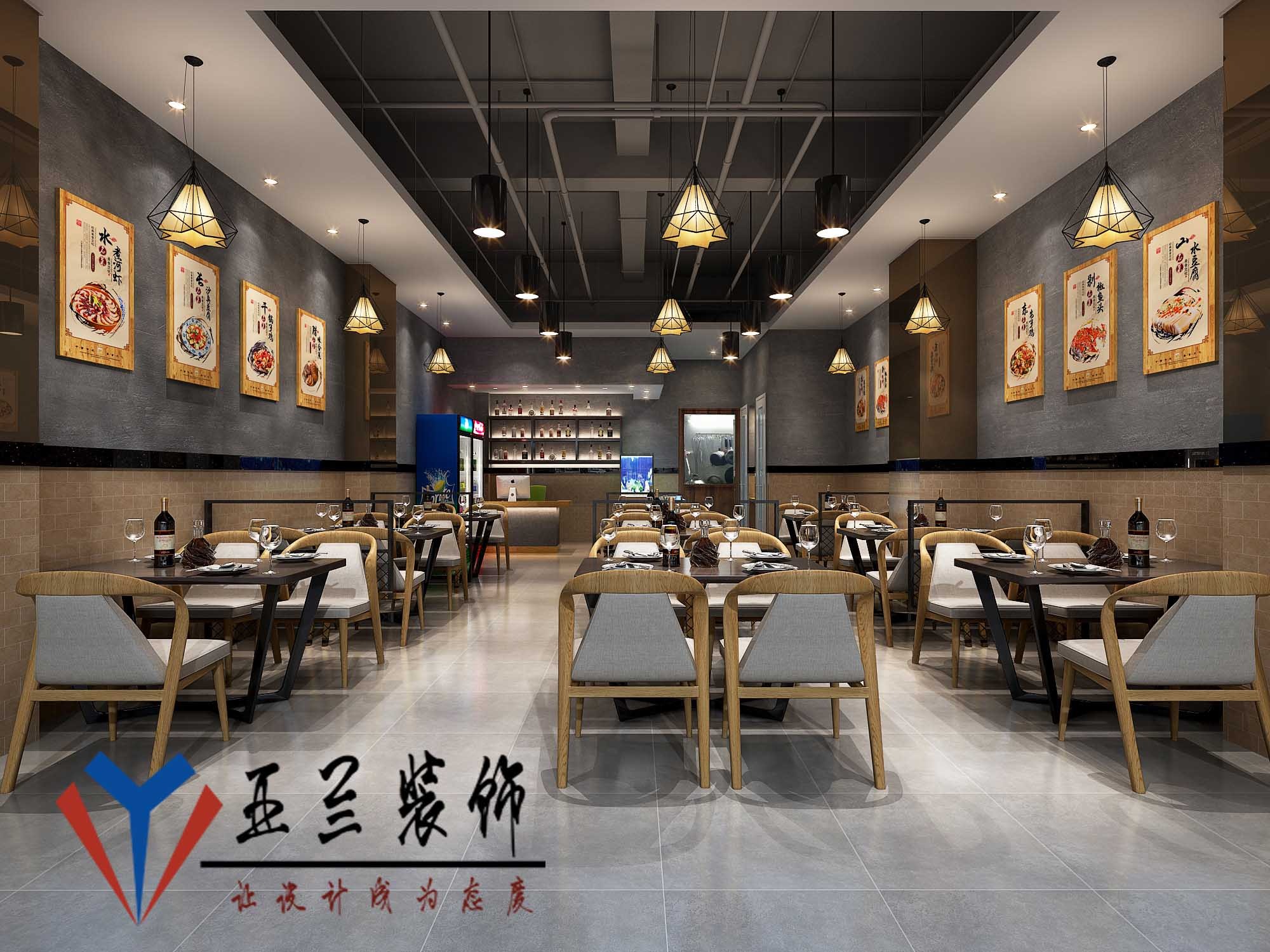 合肥小吃店装修设计推荐您选亚兰装饰