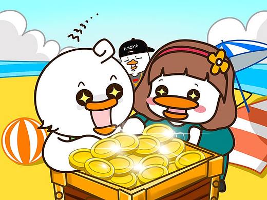 啊漠鴨（個人主頁-ZNTc4NDUyNDg=） - 商業(yè)插畫 - 站酷設(shè)計師Z98257813原創(chuàng)素材 - 站酷ZCOOL