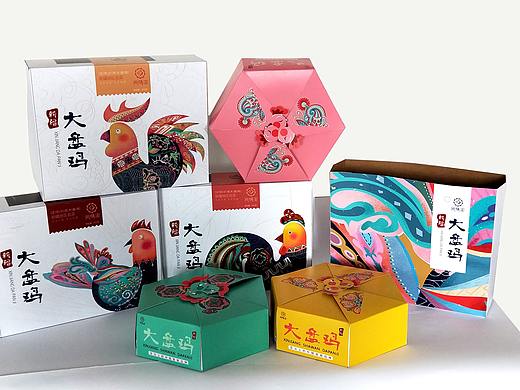 新疆大盘鸡包装设计