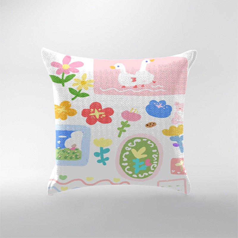 儿童画涂鸦《春天的窗户》系列（图ZMjk5MTk3MTIw） - 儿童插画 - 站酷设计师柠子睫丶原创素材 - 站酷ZCOOL