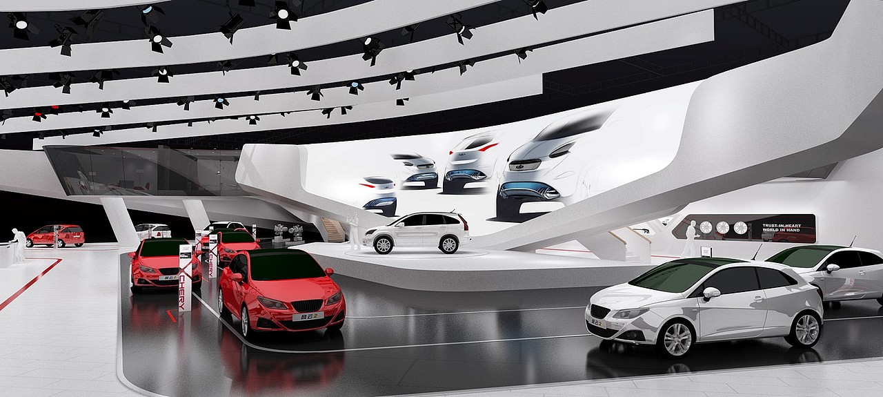 2014奇瑞车展,创意概念稿