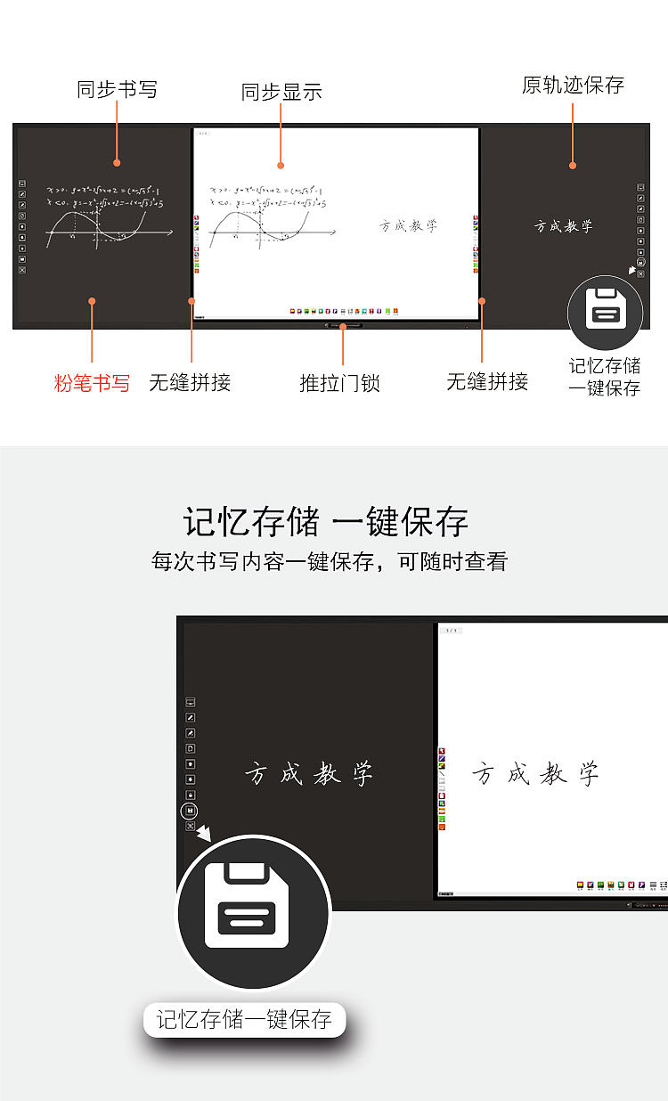 板书教学记忆一体机·粉笔款（图ZMjQ0MzA5NzUy） - 人机交互 - 站酷设计师方成教学原创素材 - 站酷ZCOOL