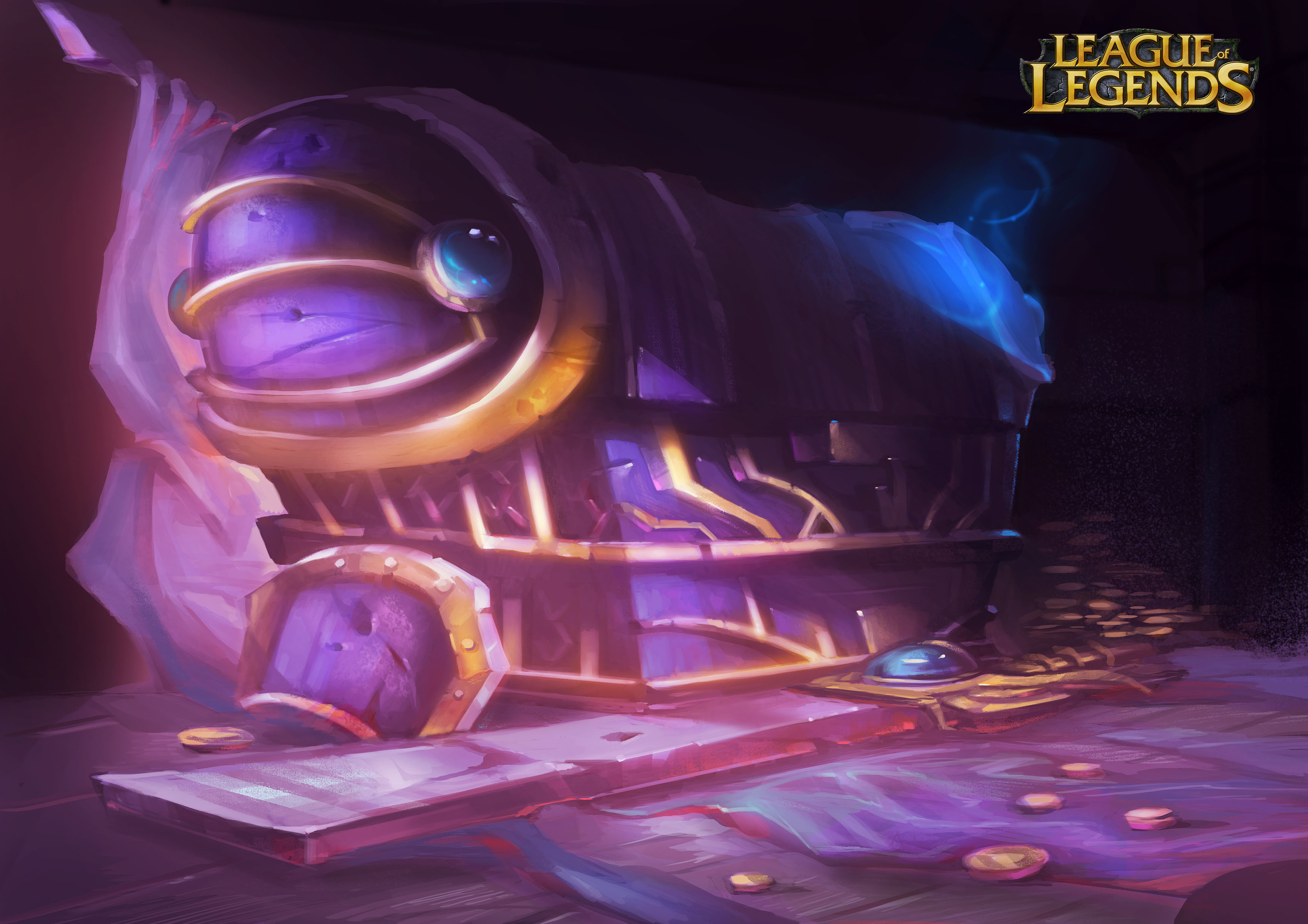 德玛西亚的宝藏|插画|游戏原画|法雷尔学坊 - 原创作品 - 站酷 (zcool