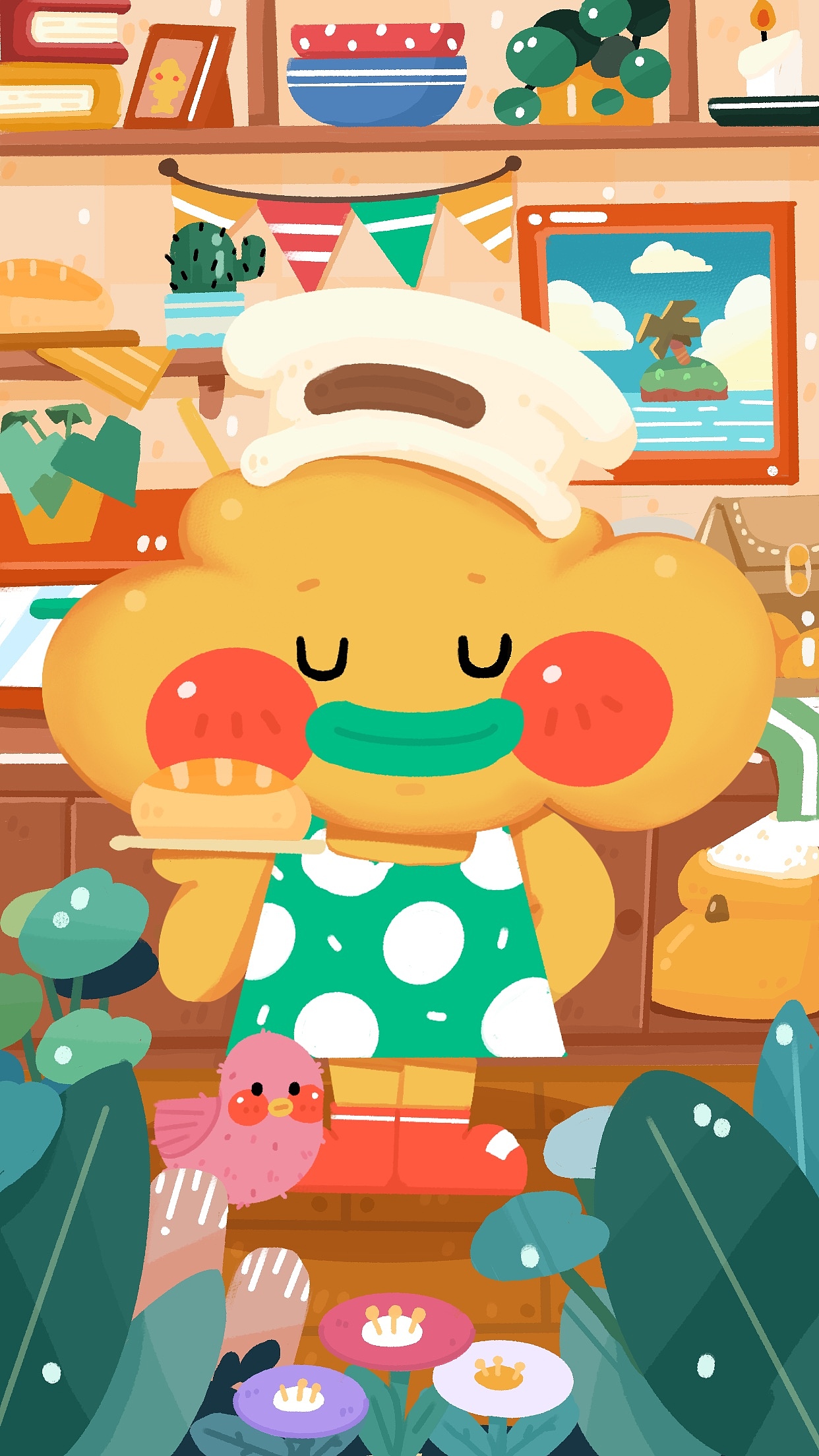 小棉花的一周生活