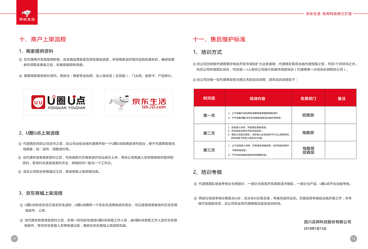 京东生活@实邦科技招商画册