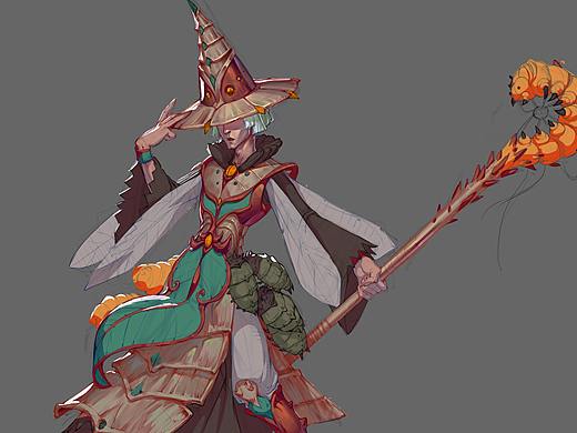 虫族法师（个人主页-ZNTE1MDQ0ODg=） - 游戏原画 - 站酷设计师快刀张不凡原创素材 - 站酷ZCOOL