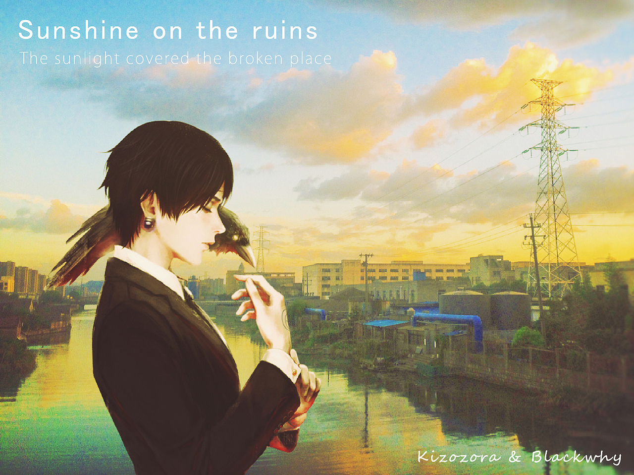 晚霞之下掩盖的废墟（图ZODk1Nzg0Mjg=） - 修图/后期 - 站酷设计师三王WANG原创素材 - 站酷ZCOOL