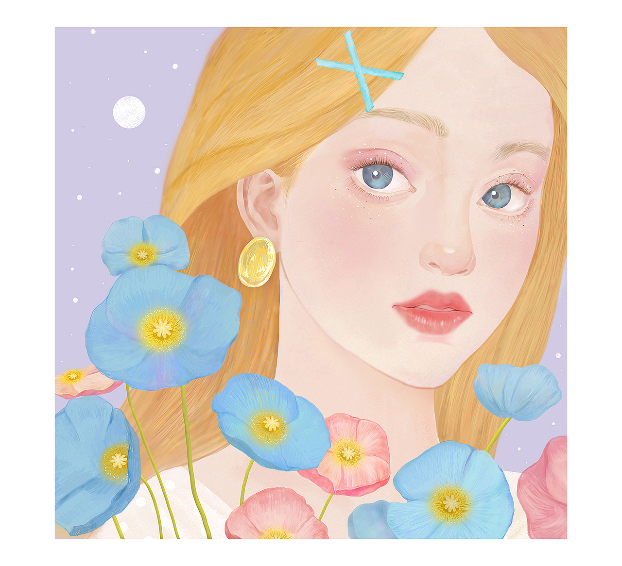 Gentle Flower Angel（图ZMTgwMzcwNDQw） - 创作习作 - 站酷设计师欢嬛缓奂原创素材 - 站酷ZCOOL
