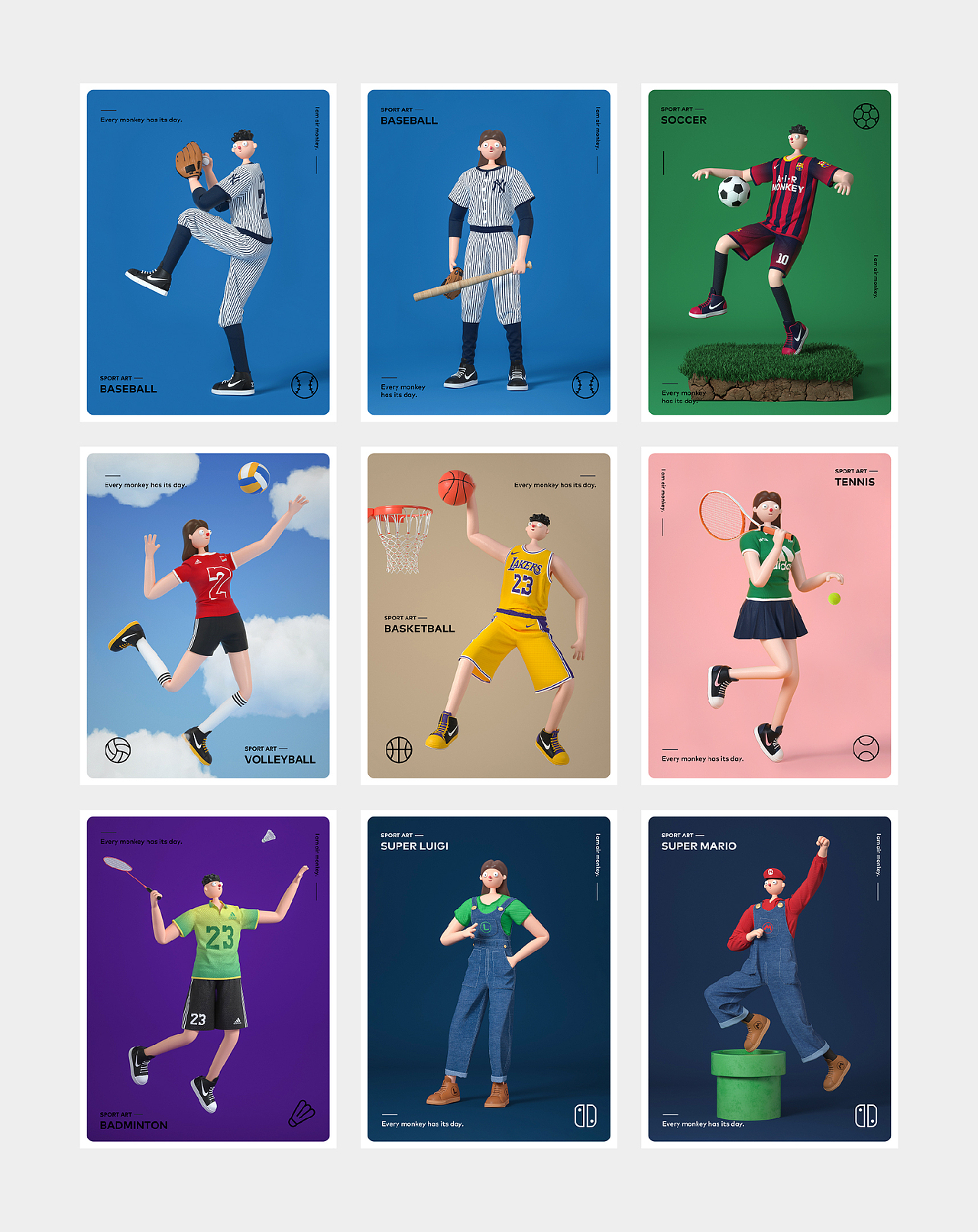 2020设计作品总结（图ZMjM4MjE4NTQ4） - 其他三维 - 站酷设计师设计小猴子原创素材 - 站酷ZCOOL