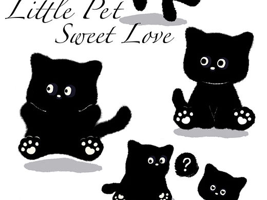 little pet sweet love 宠物贴纸