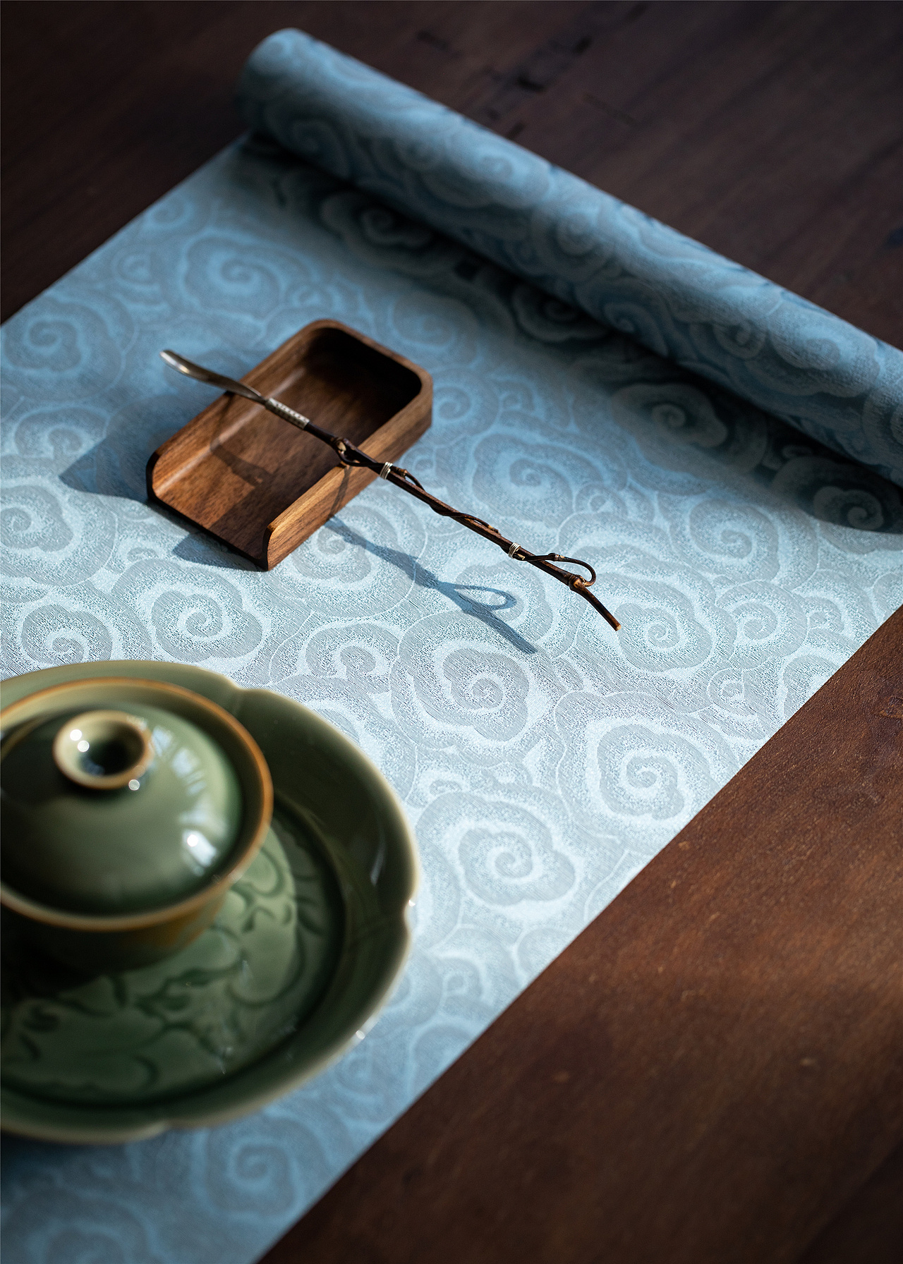 防水茶席/布艺茶席/茶道配件