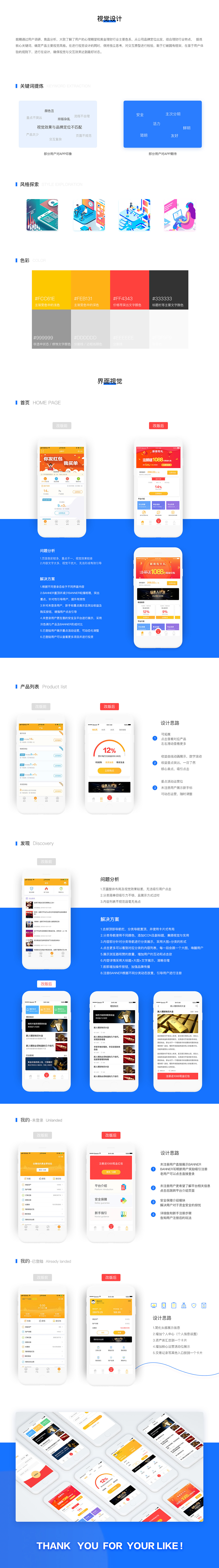 理财APP项目总结 | 原型设计 | 交互设计 | 视觉设计