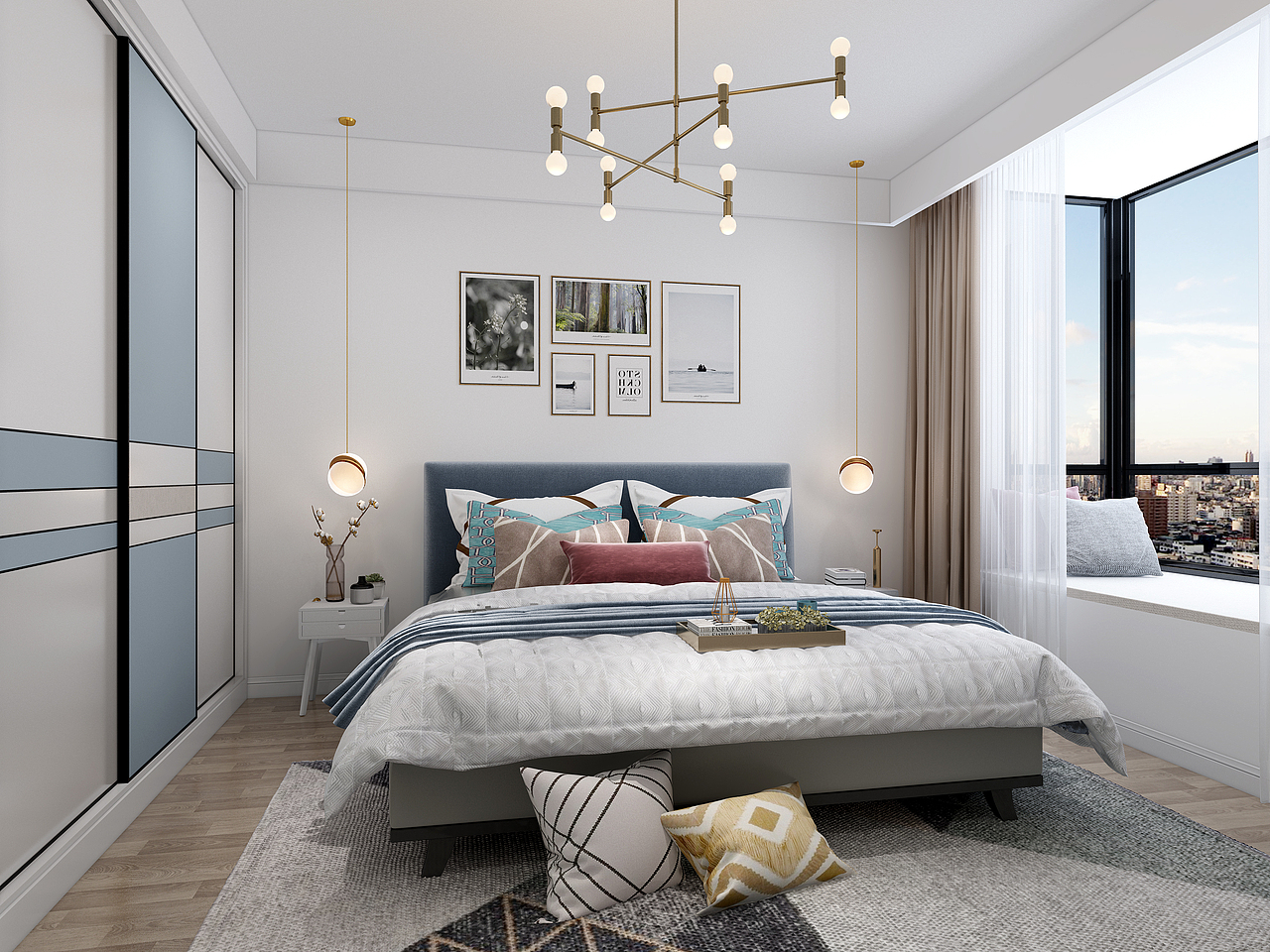 简单的卧室（图ZMjE2MTc1Njg4） - 家装设计 - 站酷设计师林翩翩原创素材 - 站酷ZCOOL