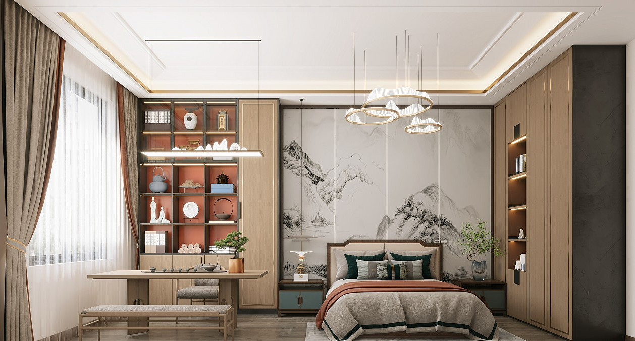 新中式 - 简洁大气不失东方雅韵