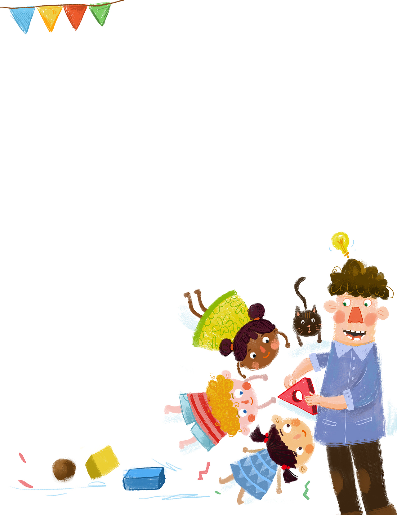 童書(shū)內(nèi)插（圖ZOTc4Mzg3Njg=） - 兒童插畫(huà) - 站酷設(shè)計(jì)師亦十八L原創(chuàng)素材 - 站酷ZCOOL