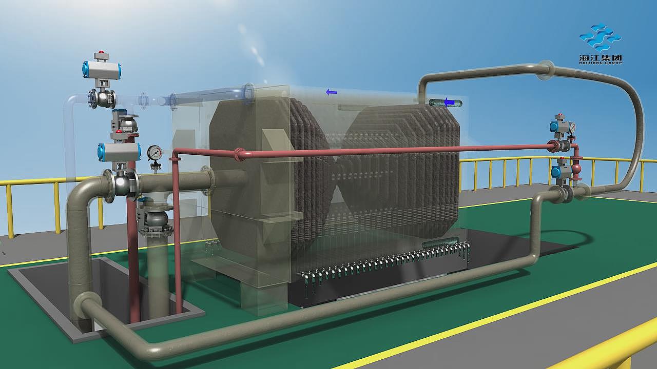 压滤机三维动画视频机械产品动画制作工艺流程动画制作