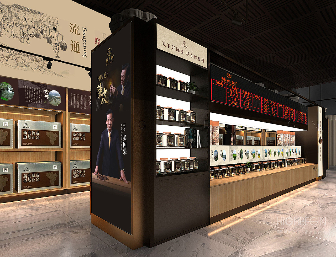 陈皮投资中心空间展示设计（图ZMjE4NTg1MzA0） - 展陈设计 - 站酷设计师青华华文品牌策划原创素材 - 站酷ZCOOL