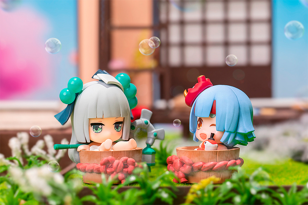 【百鬼幼儿园】温泉系列 q版手办