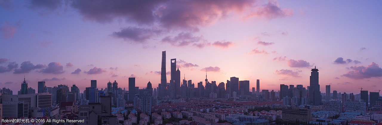 iPhone延时摄影视频:浦东陆家嘴日落