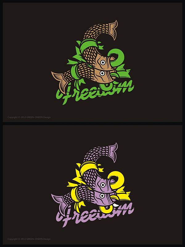 海洋主题-夏日第一波-Freedom（图ZNTcxMzc1Ng==） - 新锐潮流插画 - 站酷设计师onionoo原创素材 - 站酷ZCOOL