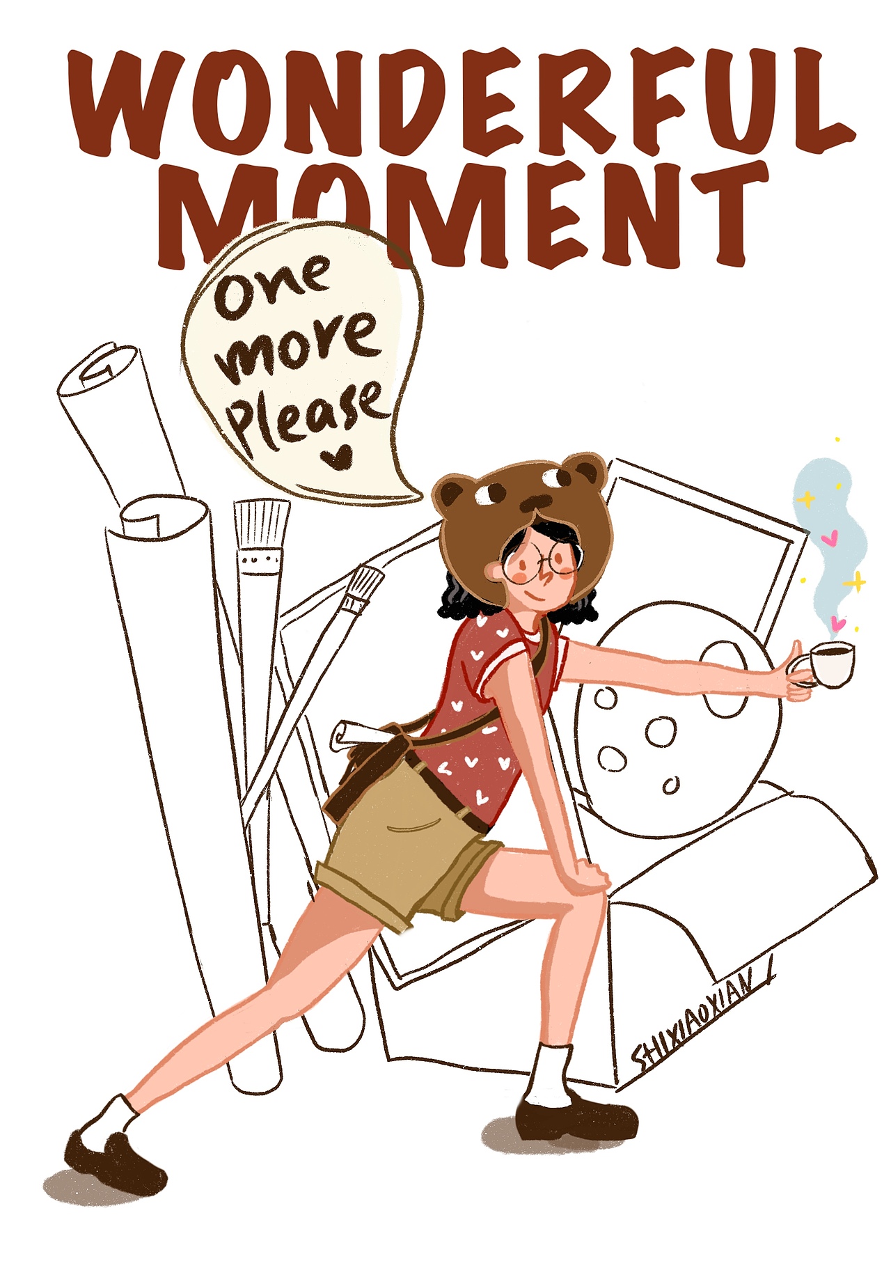 coffee time（图ZMTY0ODkxNjg0） - 创作习作 - 站酷设计师中年怀春的仙女士原创素材 - 站酷ZCOOL