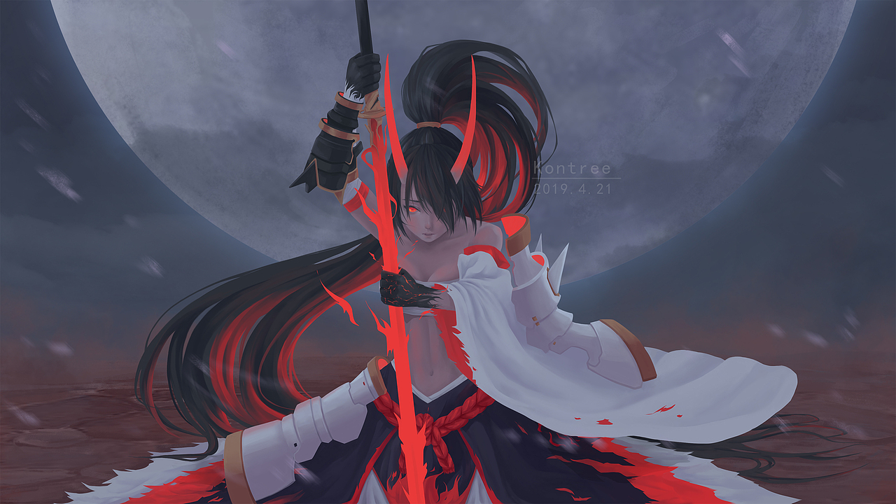 阴阳师:sp式神 赤影妖刀姬