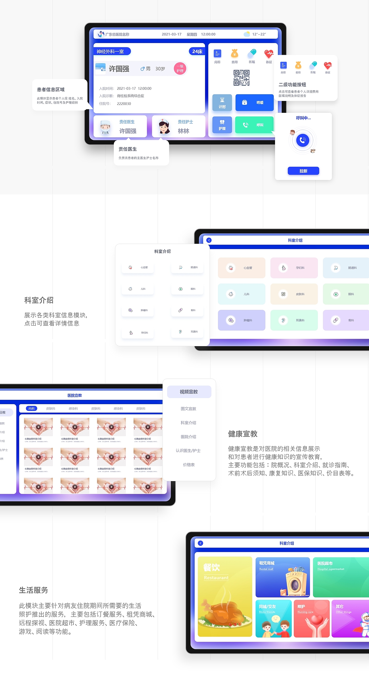 医疗床旁机（图ZMjc0OTQwODI0） - 交互/UE - 站酷设计师麦乐鸡虾原创素材 - 站酷ZCOOL