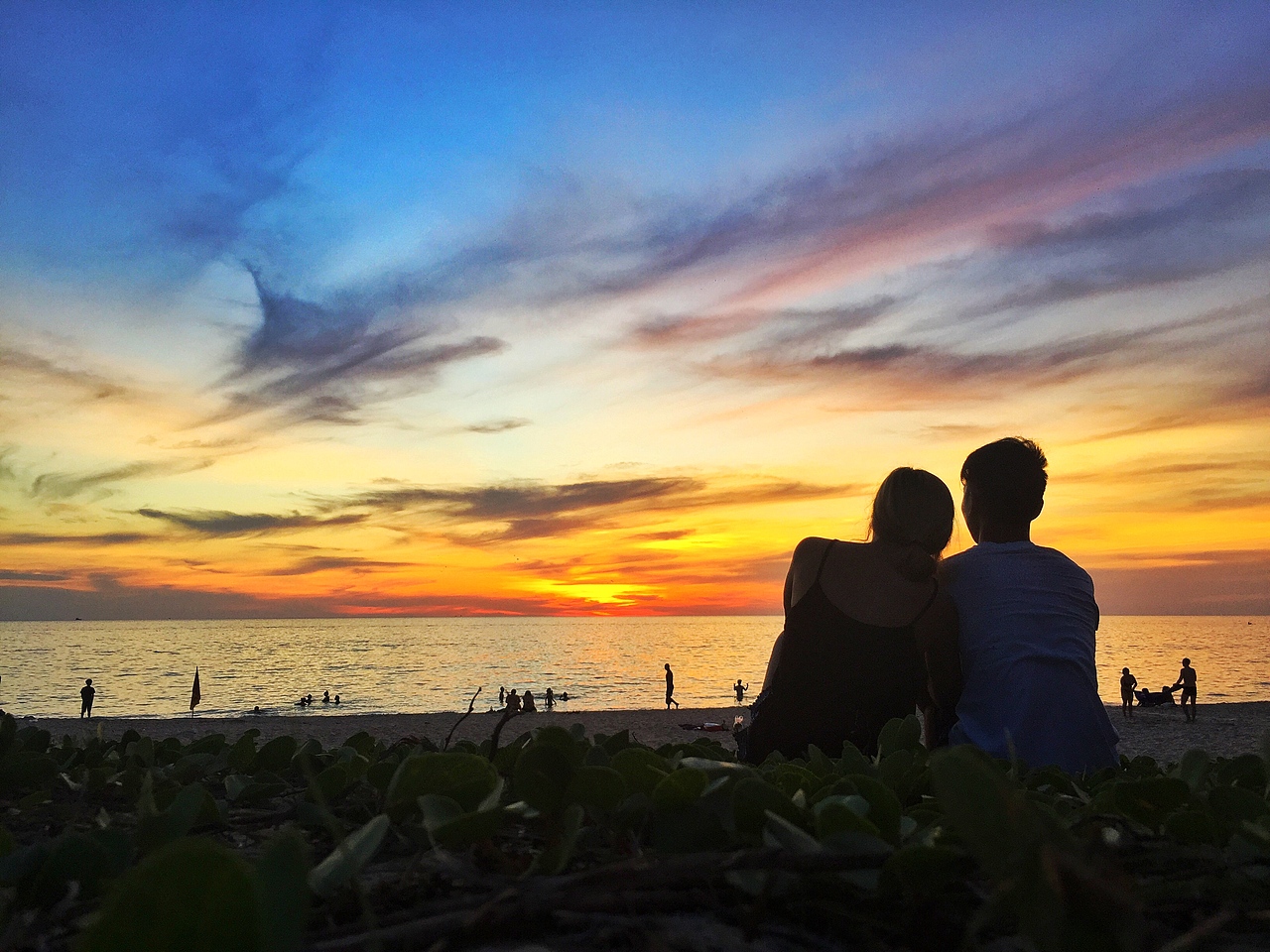 《 泰国 | 卡伦海滩 》浪漫&休闲的夕阳下