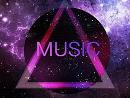 音乐APP页面配色