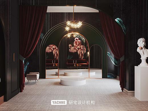 【糖糖婚纱礼服馆】YACHNE丨研宅设计机构