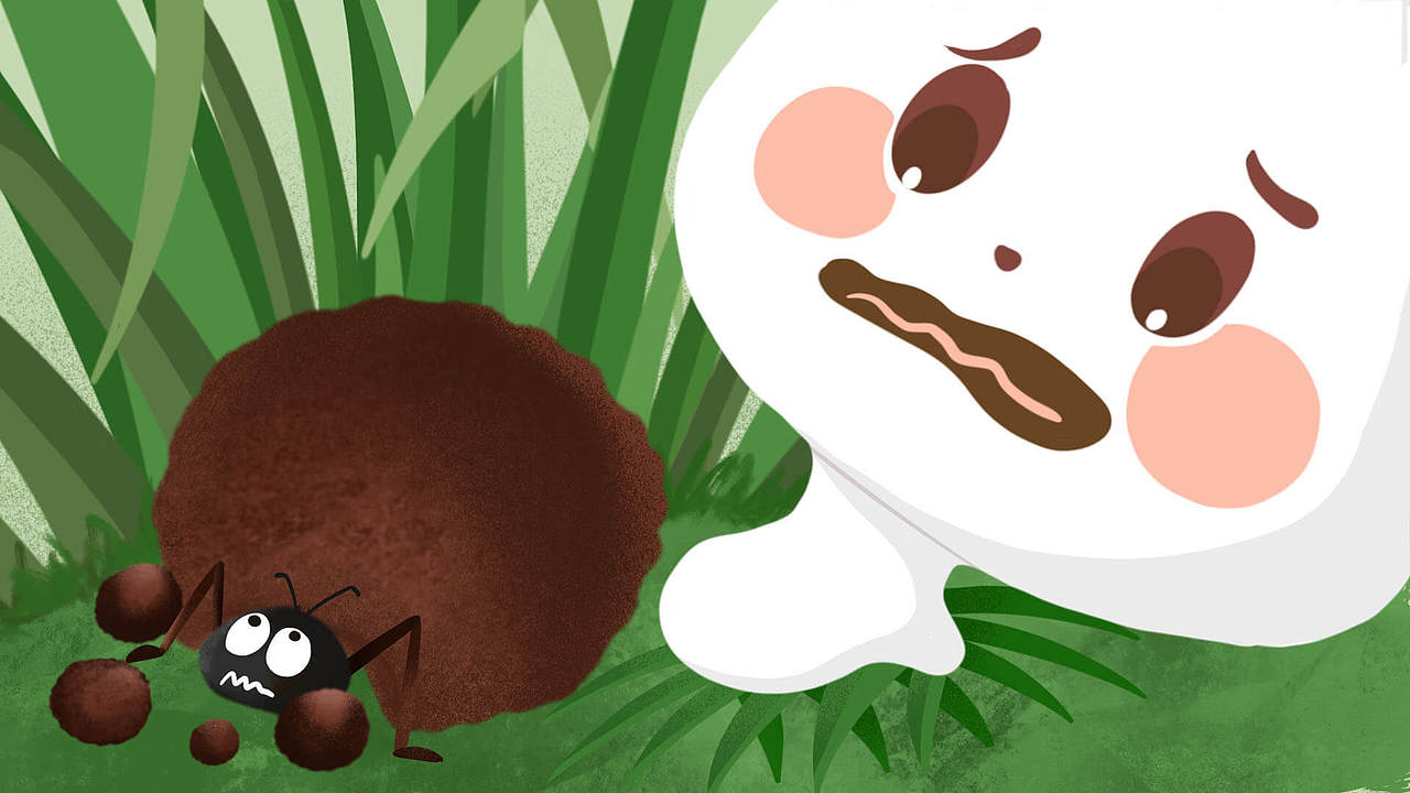 绘本 《想要变强壮的小虫》