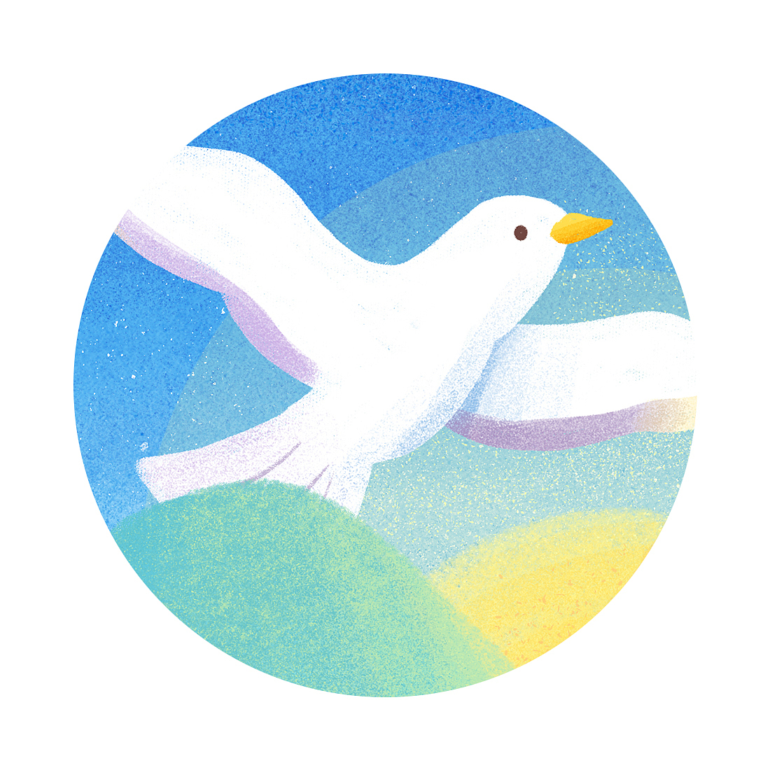 儿童教科书内页插画 - 健康生活