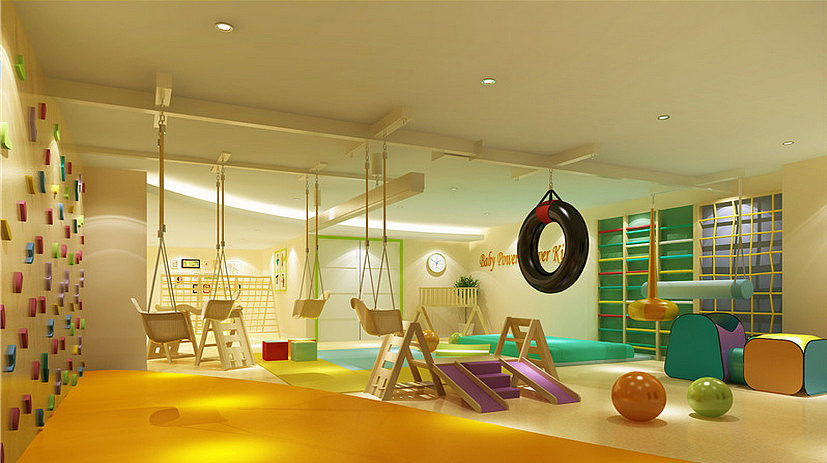 Baby Power- Forever Kids儿童馆—重庆儿童馆装修设计（图ZOTkyMDQ1Mjg=） - 家装设计 - 站酷设计师重庆儿童馆设计1原创素材 - 站酷ZCOOL