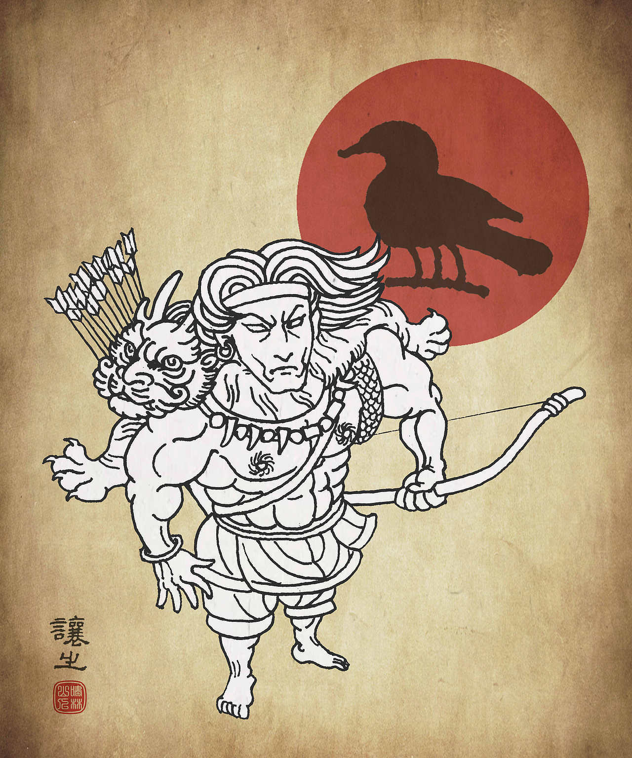 怪力乱神随笔集（100P）（图ZMTMzODAzODgw） - 创作习作 - 站酷设计师啸林山人原创素材 - 站酷ZCOOL