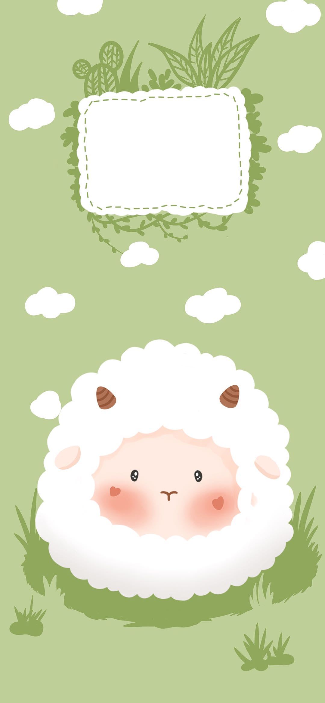 手机壁纸,卡通小动物,iphone12,iphone 13