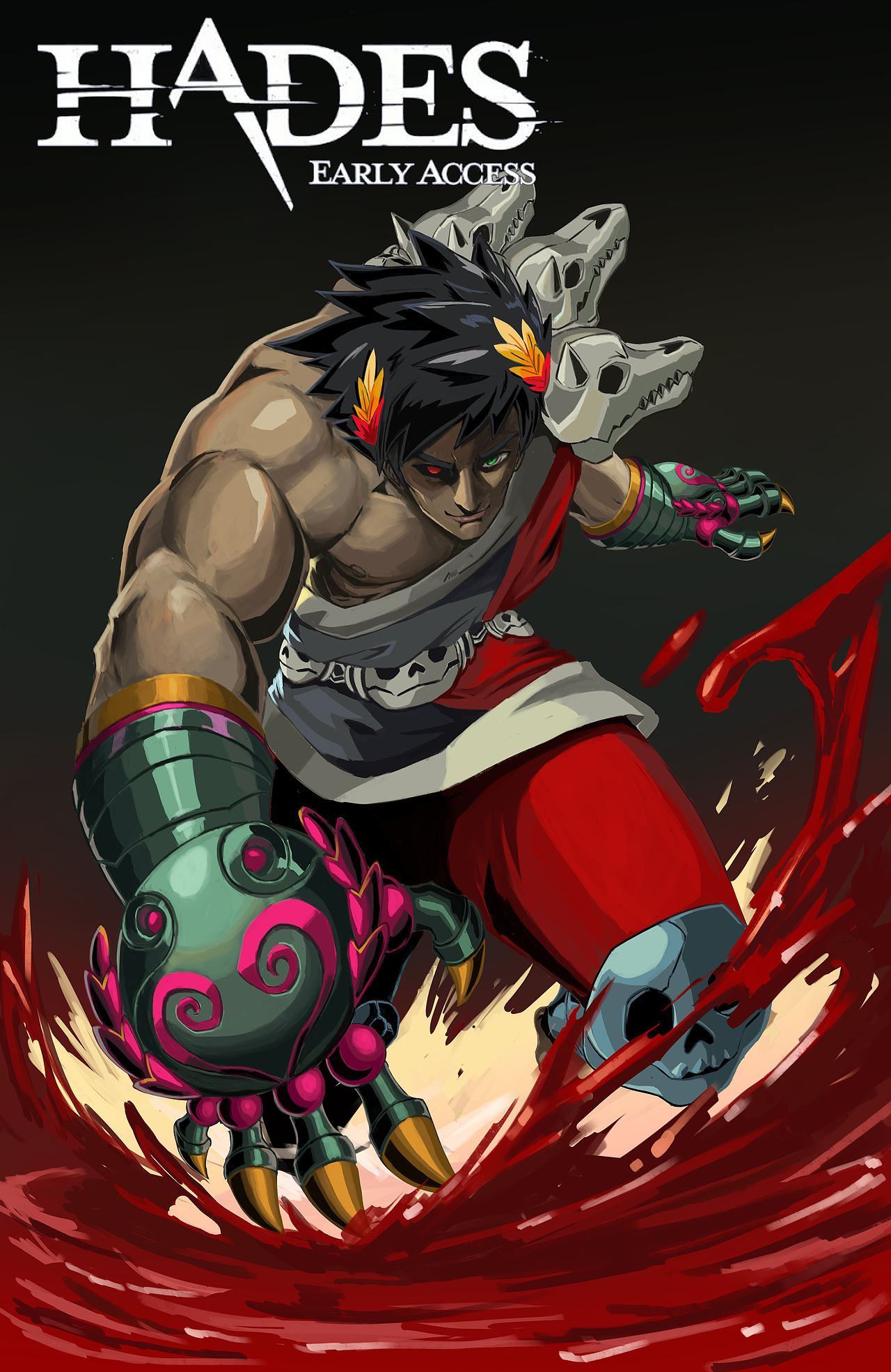 哈迪斯|插画|游戏原画|草林袋鼠_原创作品-站酷zcool