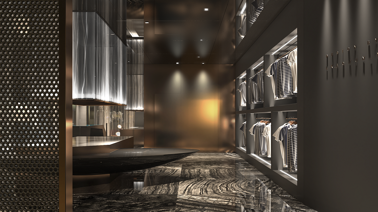 潮牌服装空间 / 不息（图ZMjM5MjQzMjky） - 家装设计 - 站酷设计师卓美设计原创素材 - 站酷ZCOOL