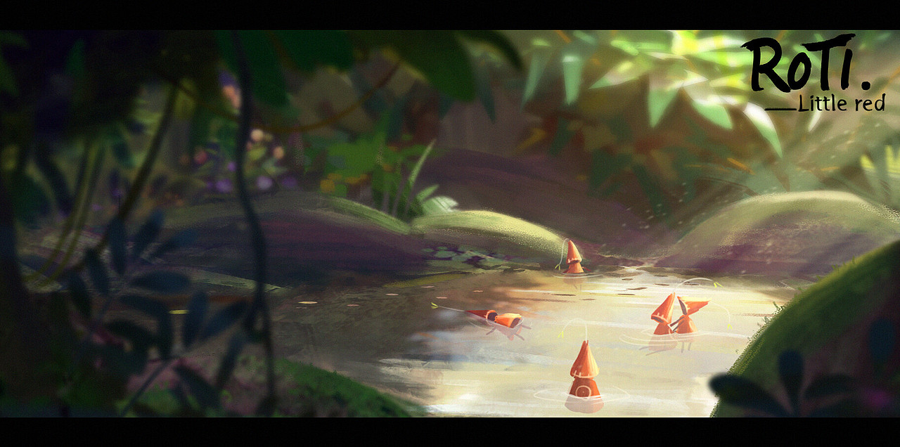 roti 小红帽（图ZMjU3MjkwNjYw） - 绘本 - 站酷设计师白波波鱼原创素材 - 站酷ZCOOL