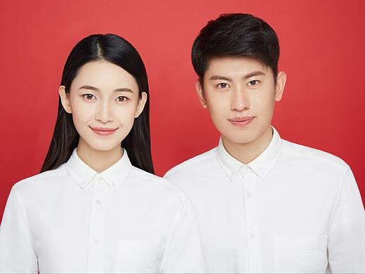 棚拍人像－登记照