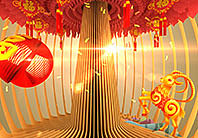 2015年春节晚会开场视频（图ZMjQwMTU2NDA=） - 栏目片头 - 站酷设计师静者为王原创素材 - 站酷ZCOOL